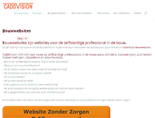 Tablet Screenshot of caddvision.nl